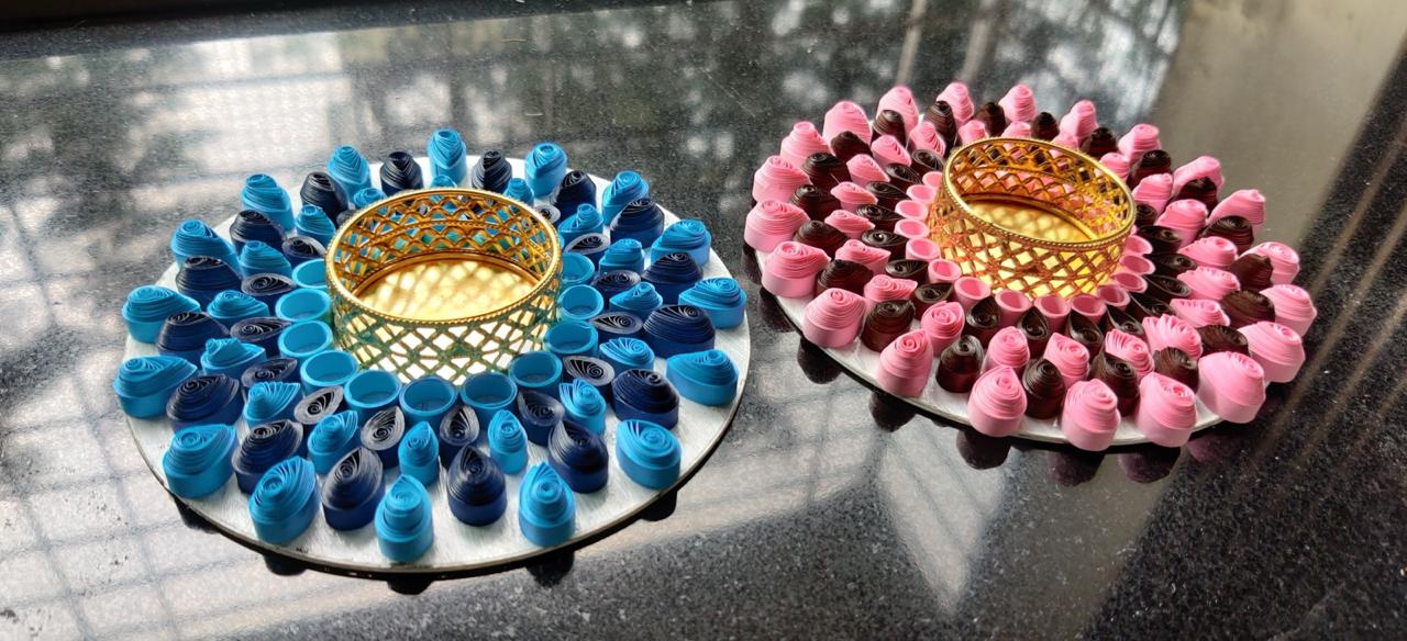 Quilling Diya - Image 1